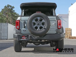 Ford Bronco Performance Exhaust System - Axle Back - Single Exit - Apollo GT - AFE - 3" - Polished Tip